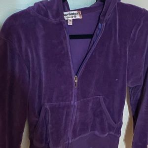 Juicy Couture tracksuit in purple